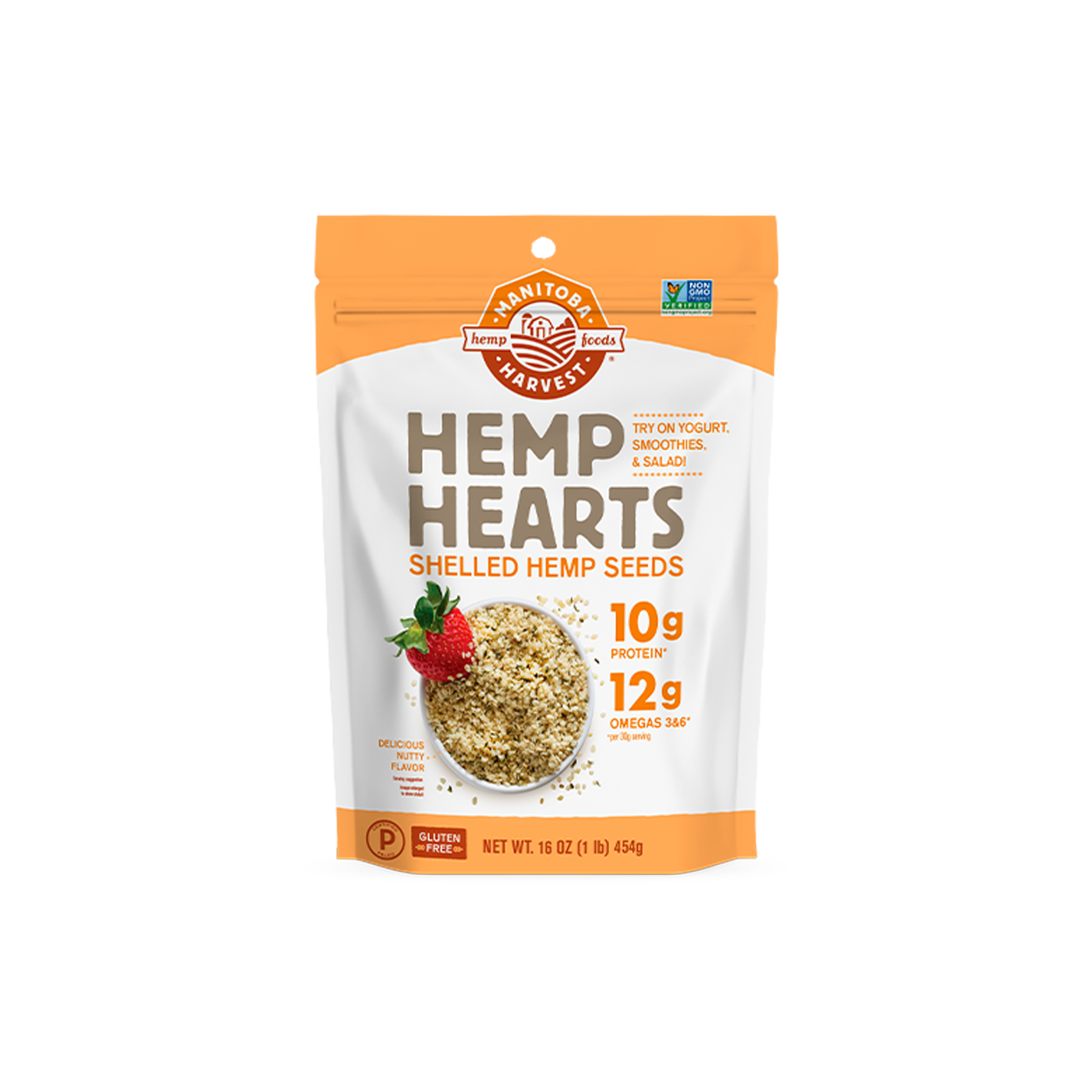 Manitoba Harvest Organic Hemp Seeds, 7 oz, 7 servings