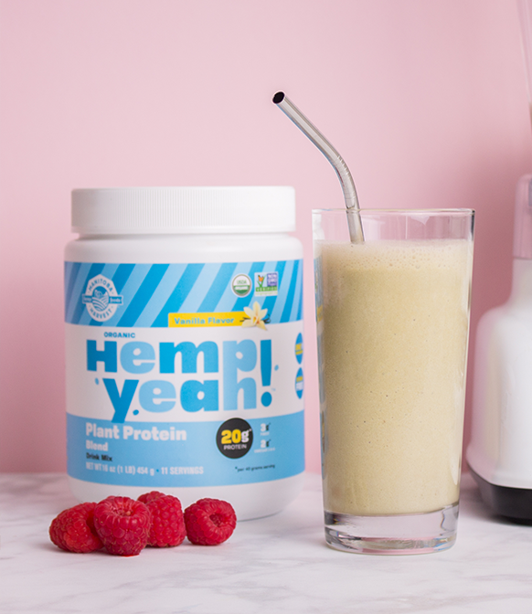 Hemp Yeah! Plant Protein Blend Vanilla Manitoba Harvest