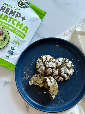 Hemp Matcha Lime Cookies