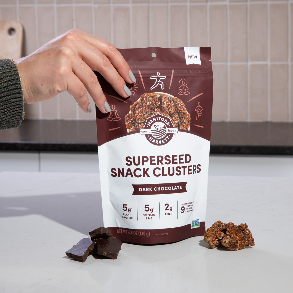 Dark Chocolate Superseed Snack Clusters