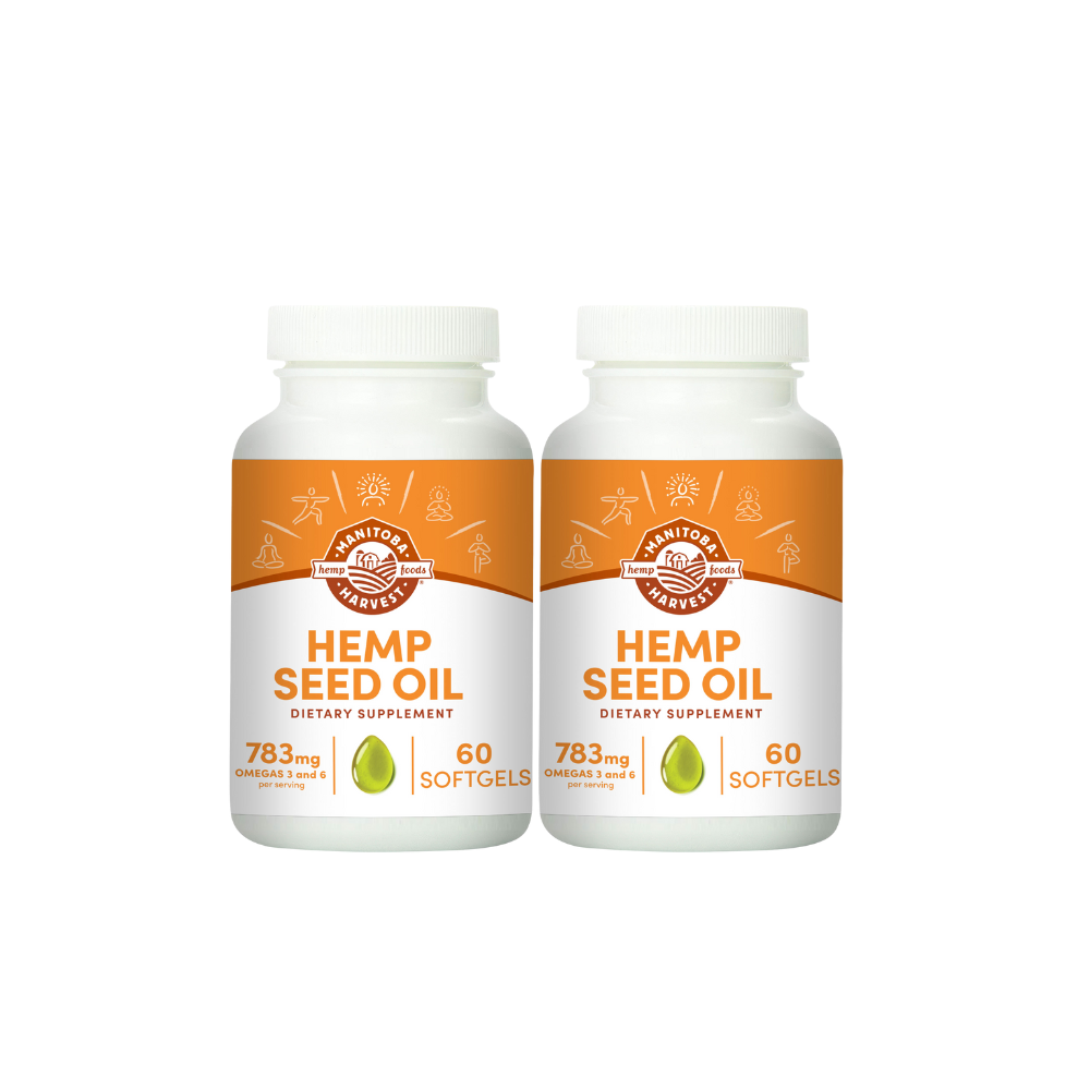 Hemp Seed Oil Softgels 2-pack