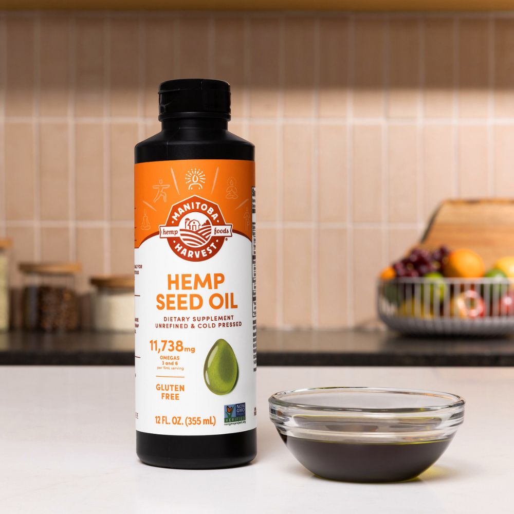 Natural Hemp Seed Oil