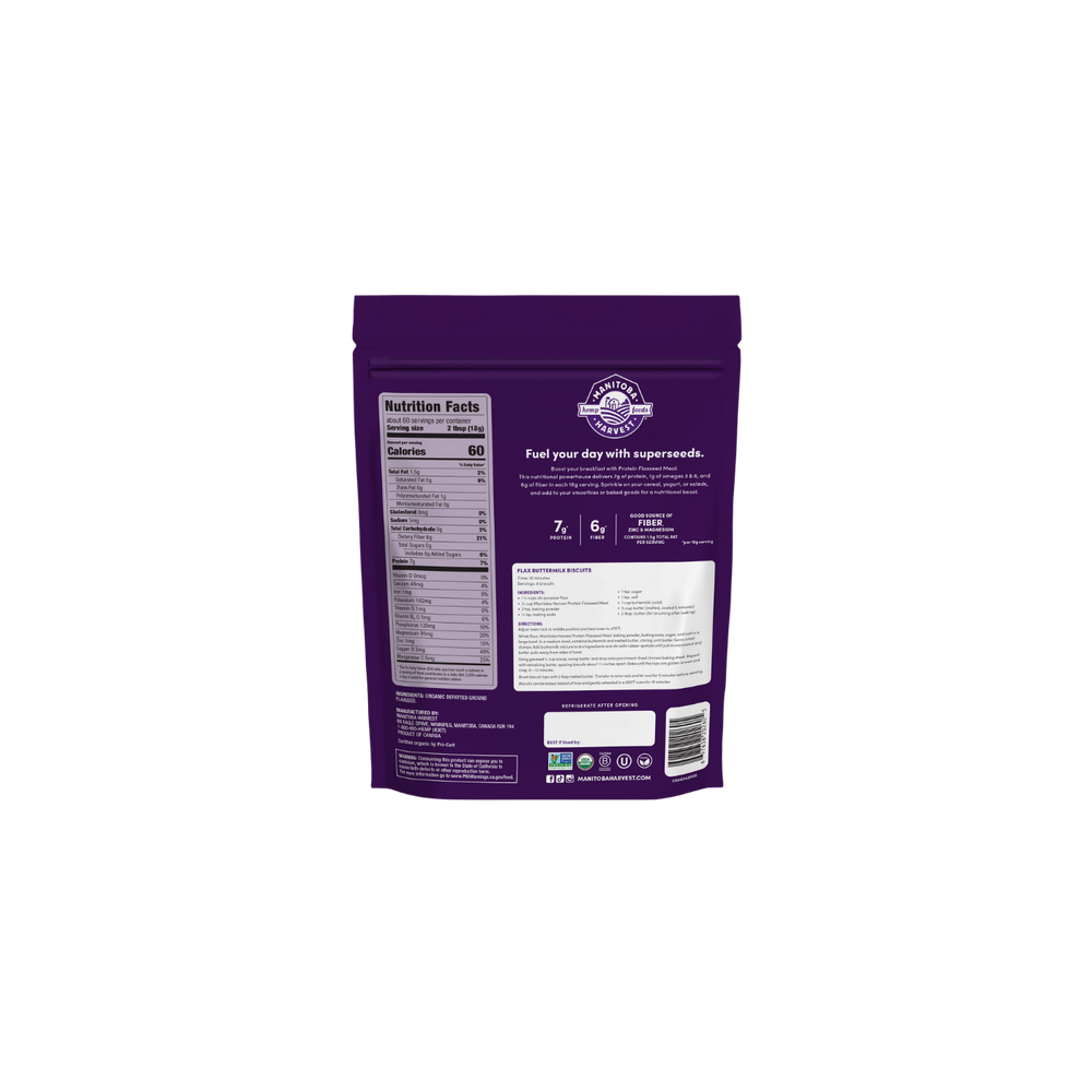 Organic Protein Flaxseed Meal