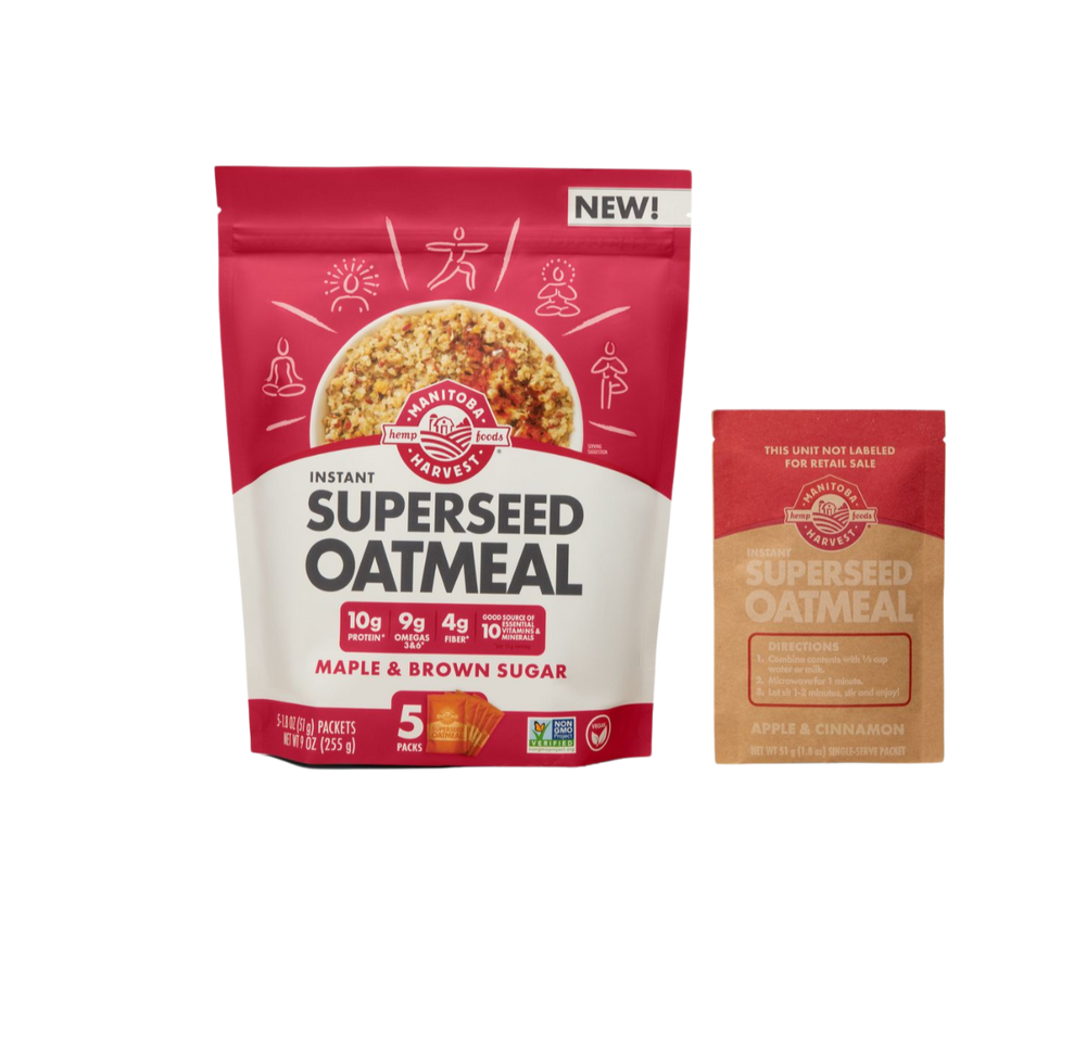 Maple & Brown Sugar Superseed Oatmeal