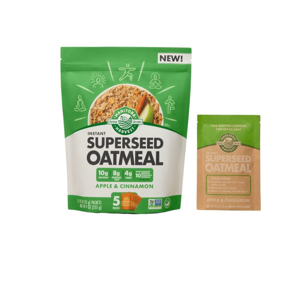 Apple & Cinnamon Superseed Oatmeal