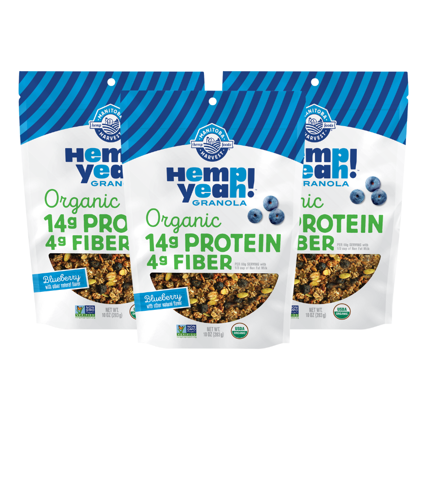 Hemp Yeah! Blueberry Granola 3-Pack