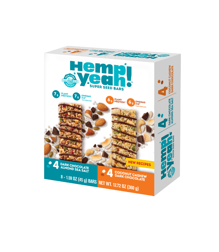Hemp Yeah! Bars Variety Pack 8ct