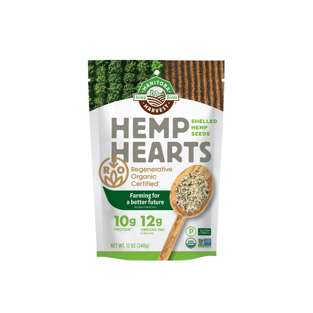 Regenerative Organic Hemp Hearts 