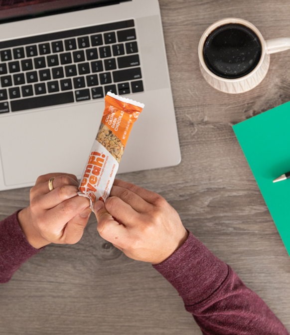 Hemp Yeah! Coconut Cashew Dark Chocolate Bars Lifestyle